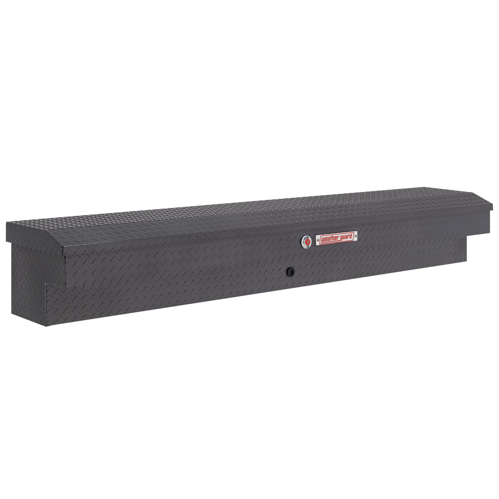 Weather Guard, 87in. Lo-Side Box, Aluminum, Gunmetal Gray, Width 87 in, Material Aluminum, Color Finish Gray, Model# 164-6-04